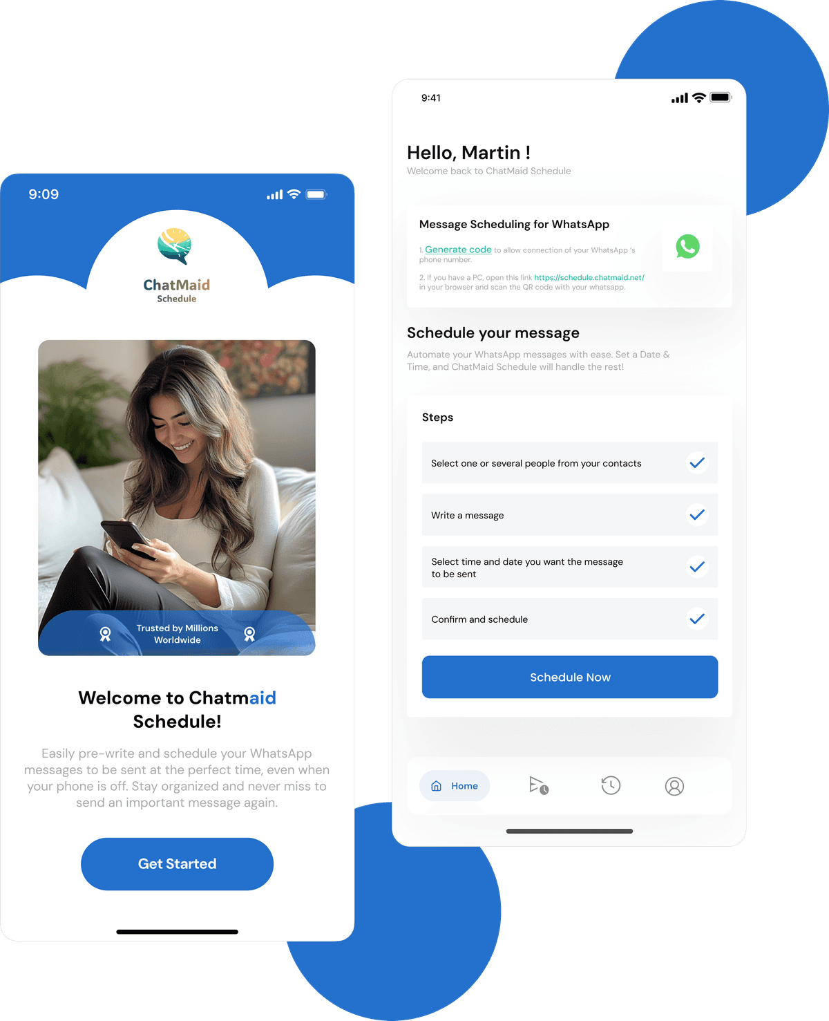 Mobile app preview