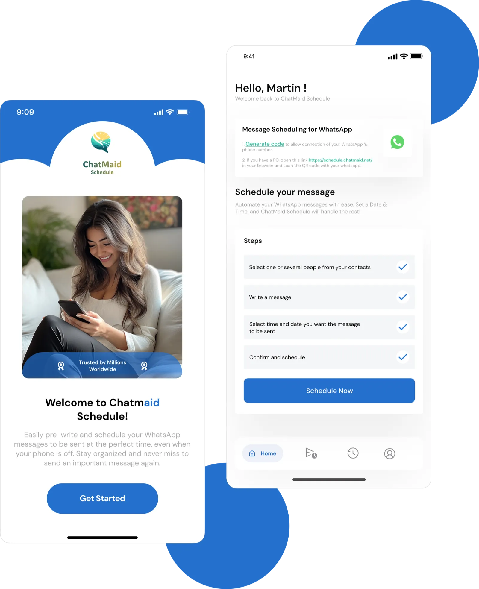 Mobile app preview
